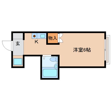 菖蒲池駅 徒歩14分 1階の物件間取画像